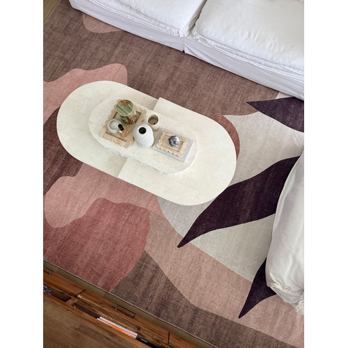 Burgundy-Getty-Machine-Washable-Rug