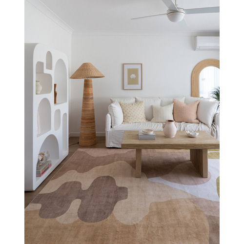 Brown-Getty-Machine-Washable-Rug
