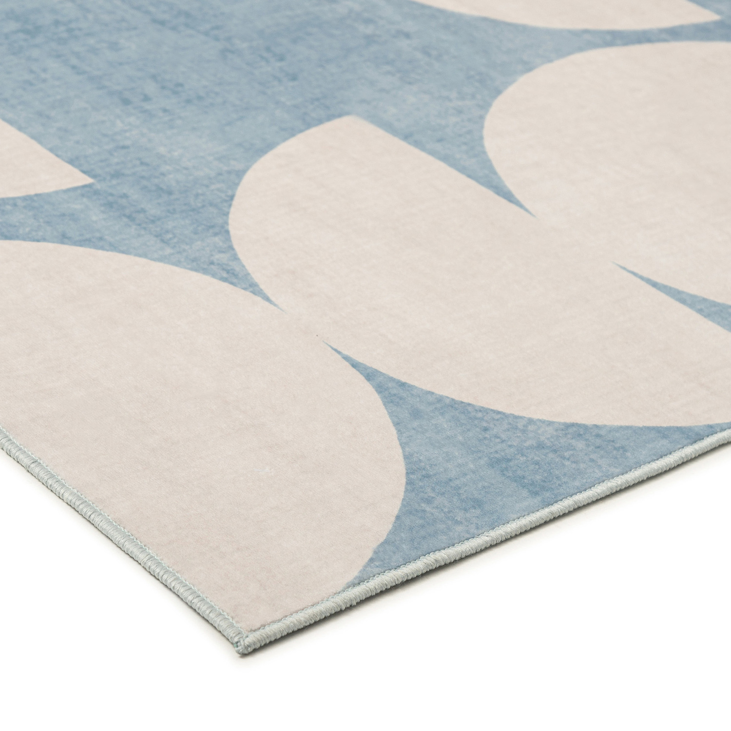 Taupe & Beige Kaelix Machine Washable Rug