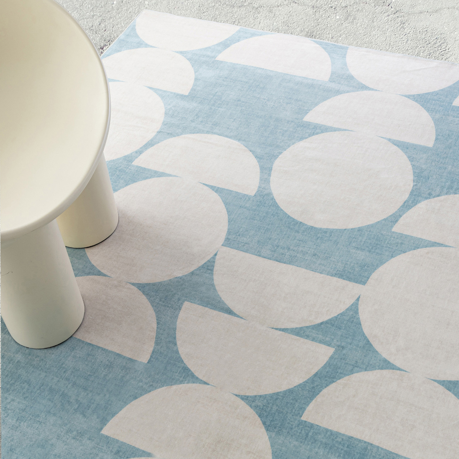 Taupe & Beige Kaelix Machine Washable Rug