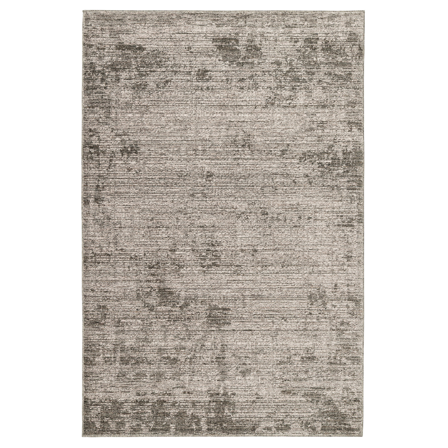 Dark Grey Escanta Distressed Rug