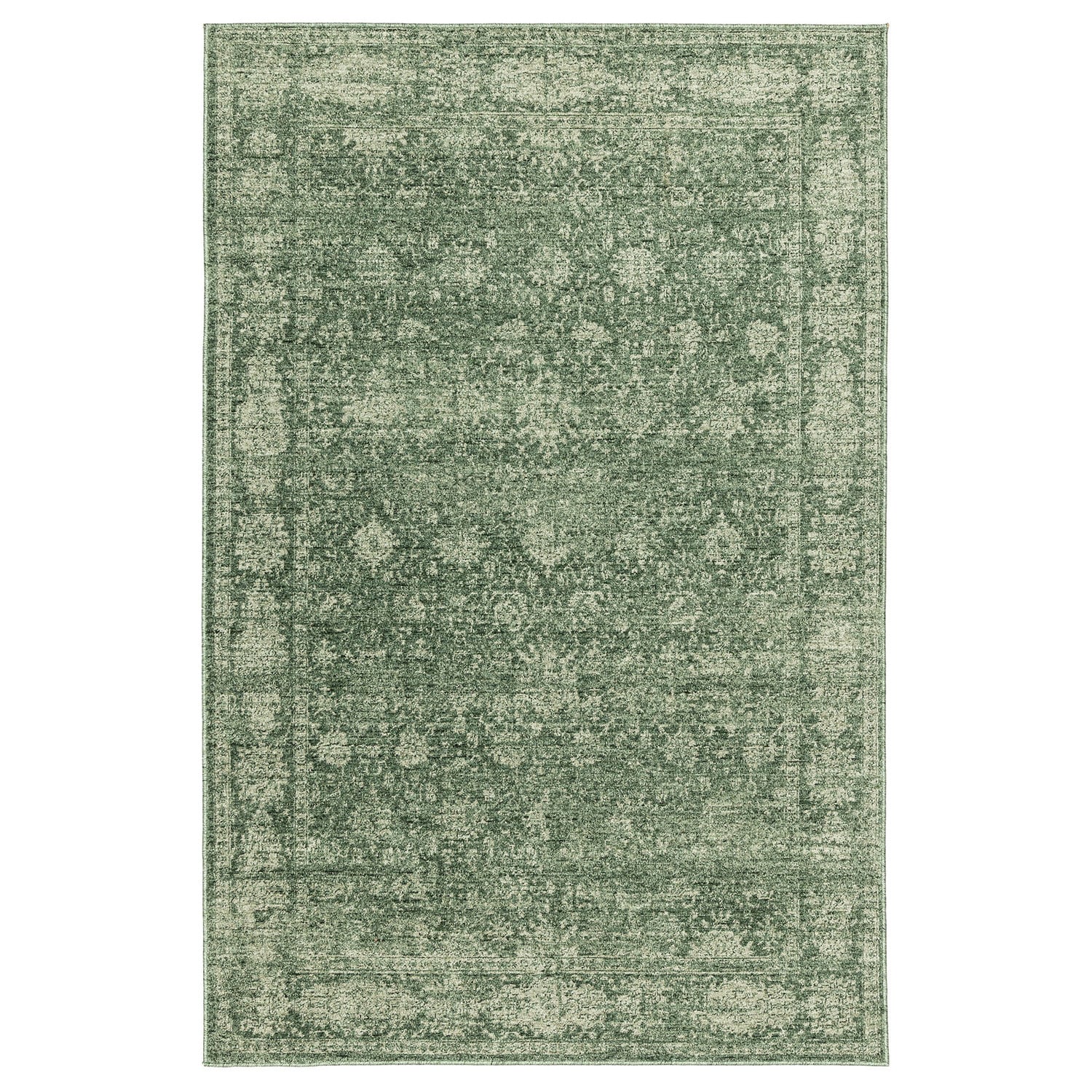 Green Allister Distressed Rug
