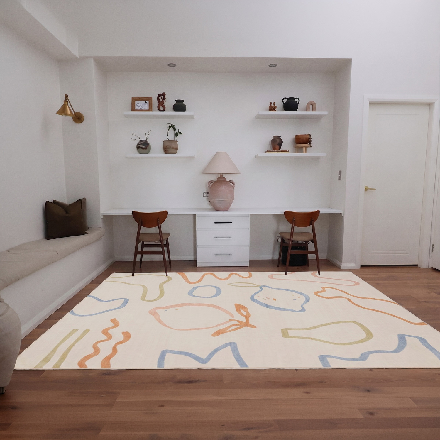 Serra Machine Washable Rug