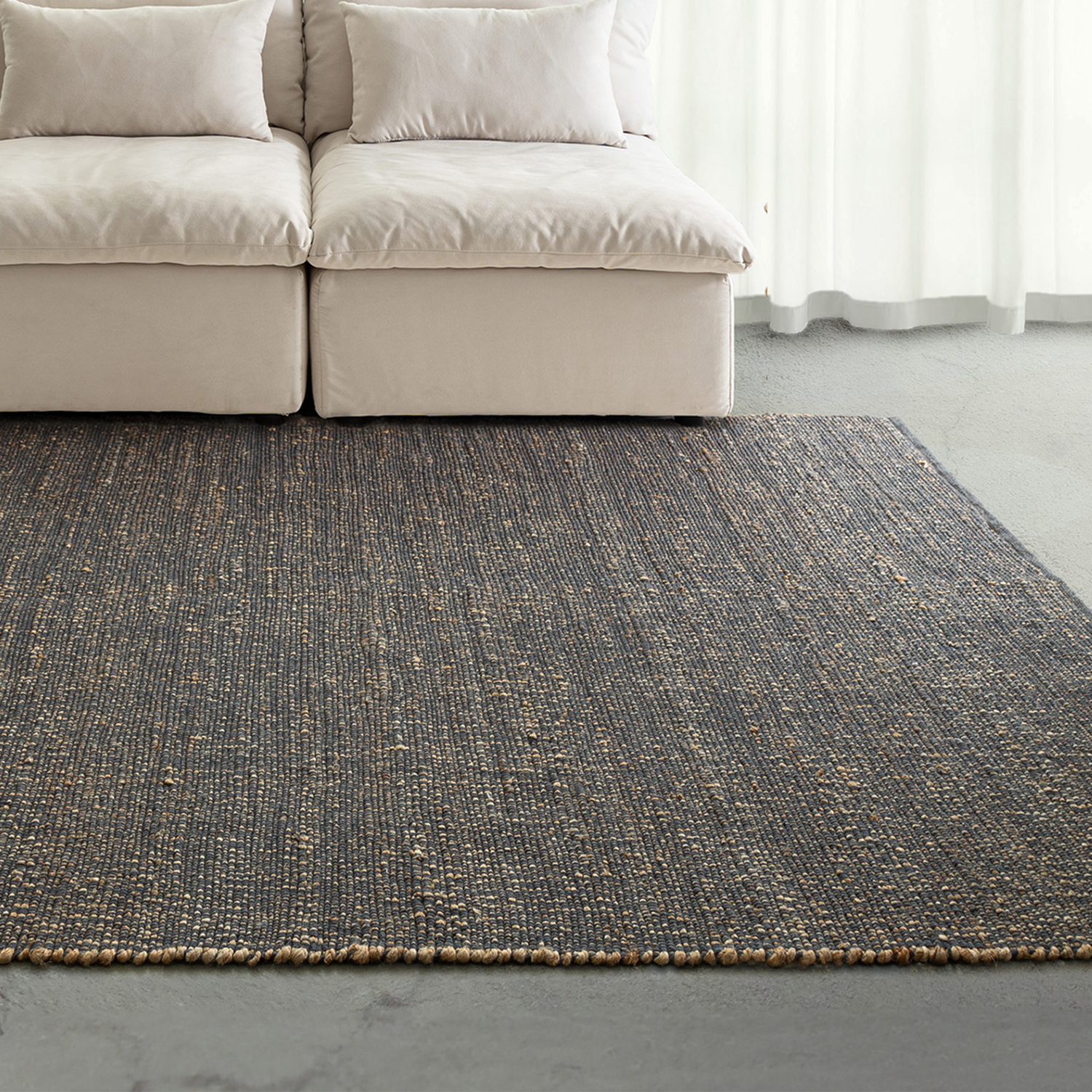 Vale Hand-Woven Jute & Cotton Rug