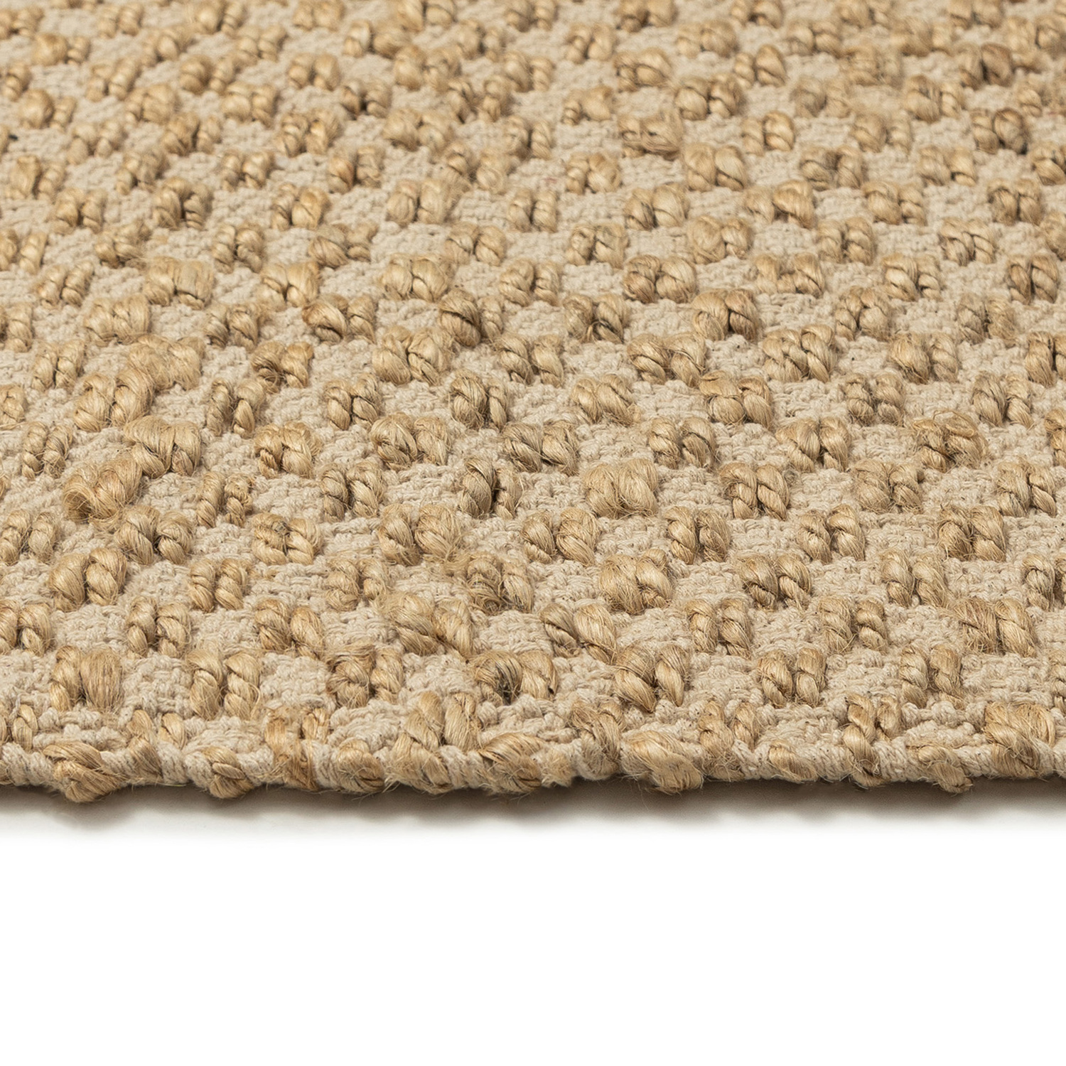 Larson Hand-Woven Jute & Cotton Rug