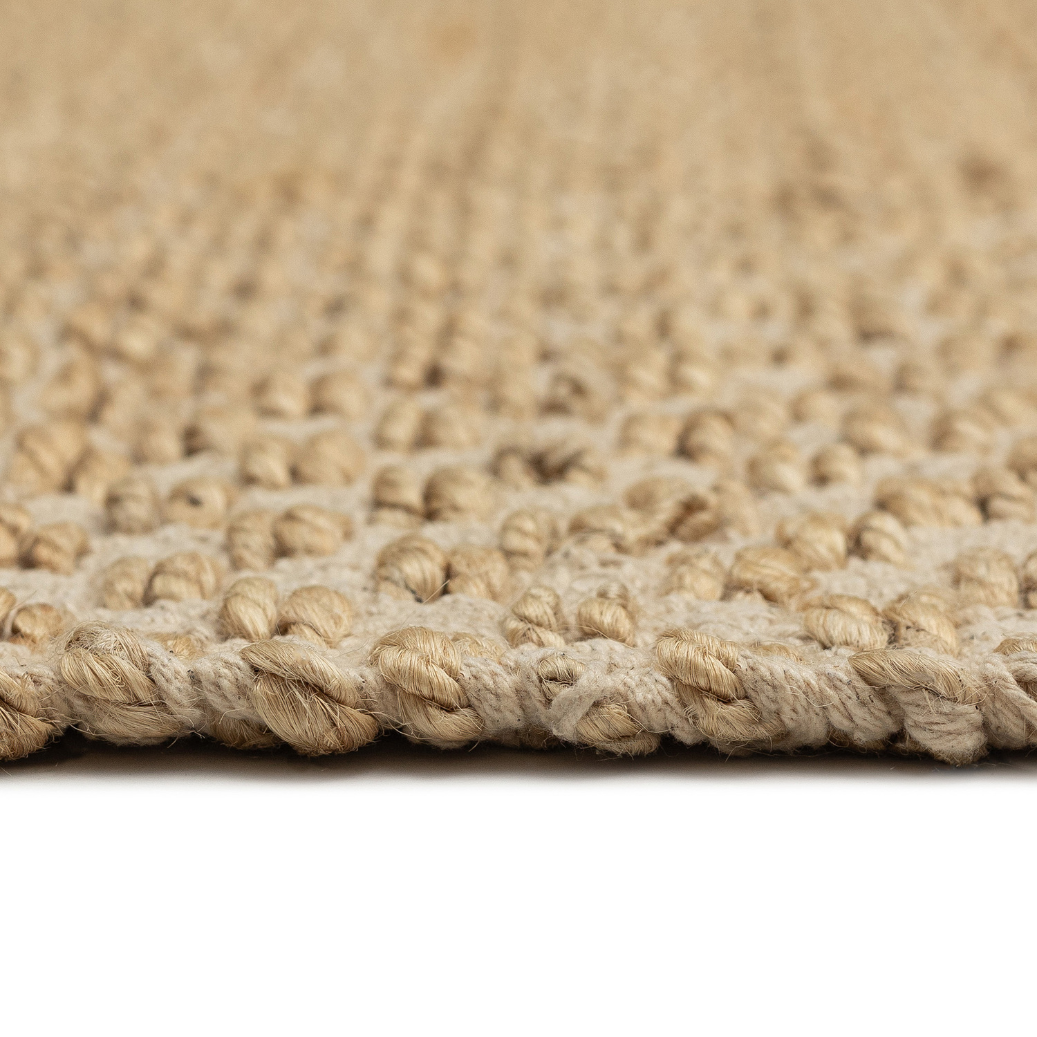 Larson Hand-Woven Jute & Cotton Rug