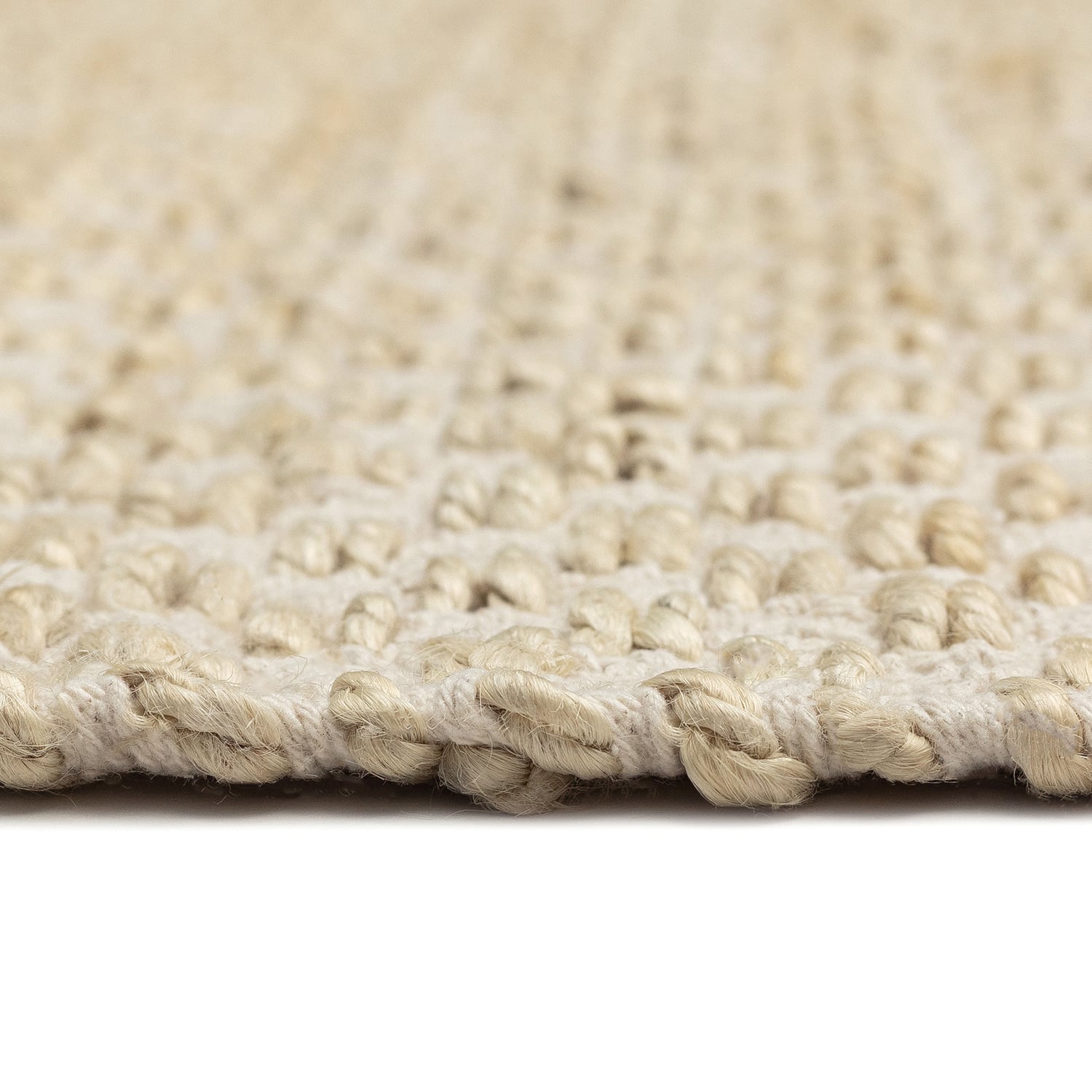 Larson Hand-Woven Jute & Cotton Rug