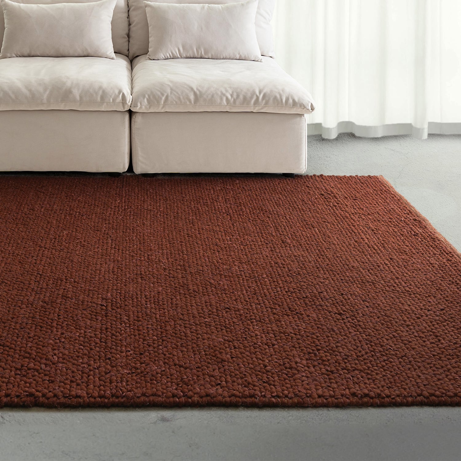 Somer Hand-Woven Wool-Blend Rug