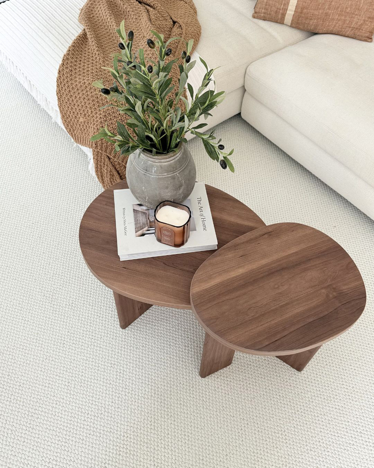 Beige-Sylora-Wool-Blend-Power-Loomed-Rug