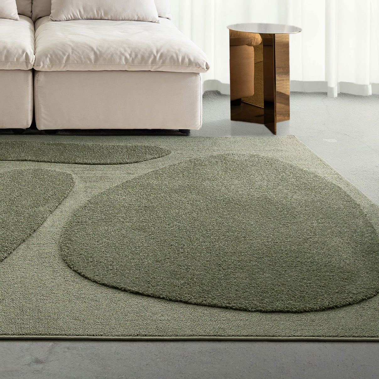 Calla Organic Shape Rug