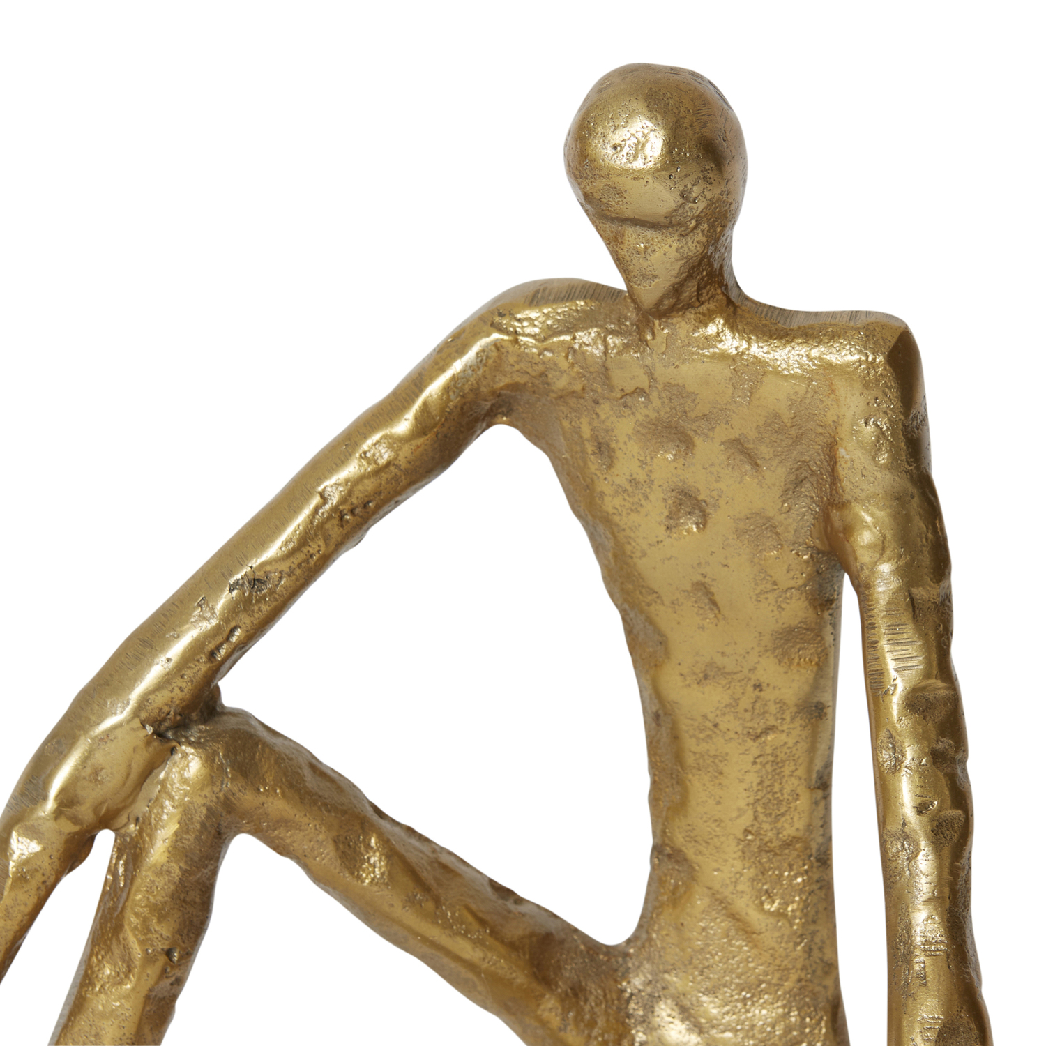 Man Sitting Sculpture