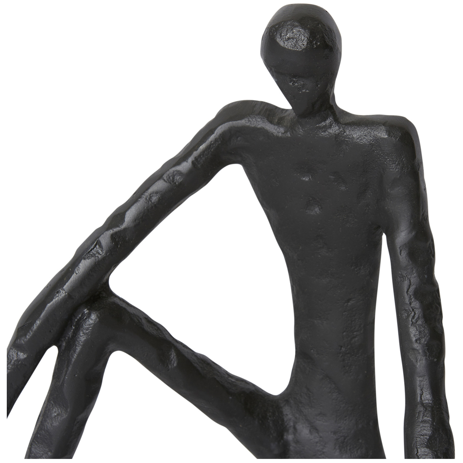 Man Sitting Sculpture