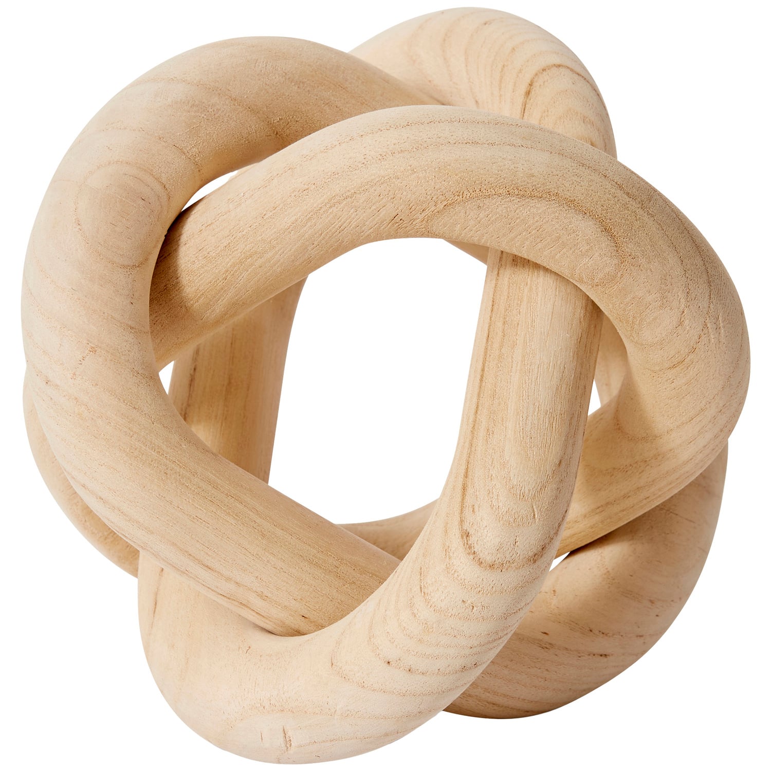 Wooden Knot Decorative Ornament