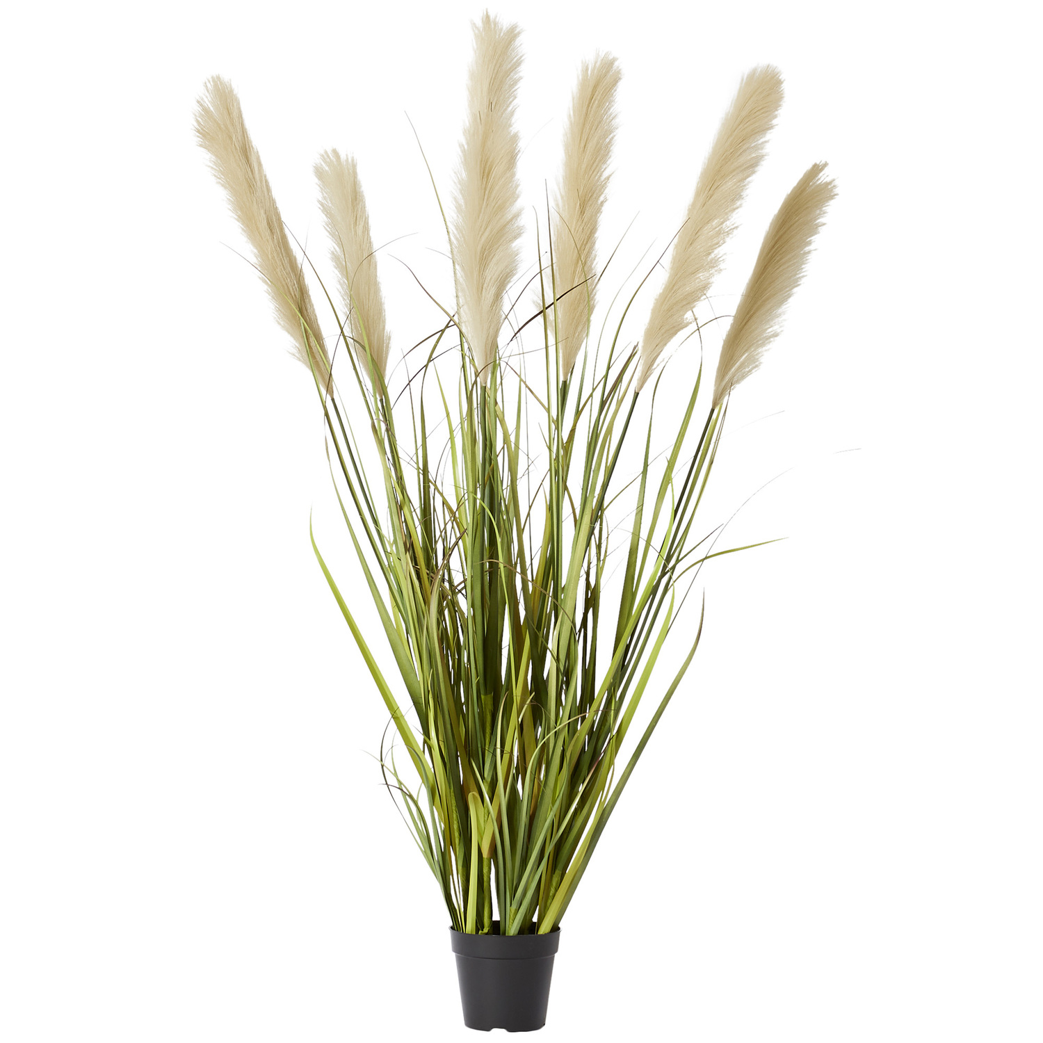 120cm Potted Faux Pampas Grass Plant