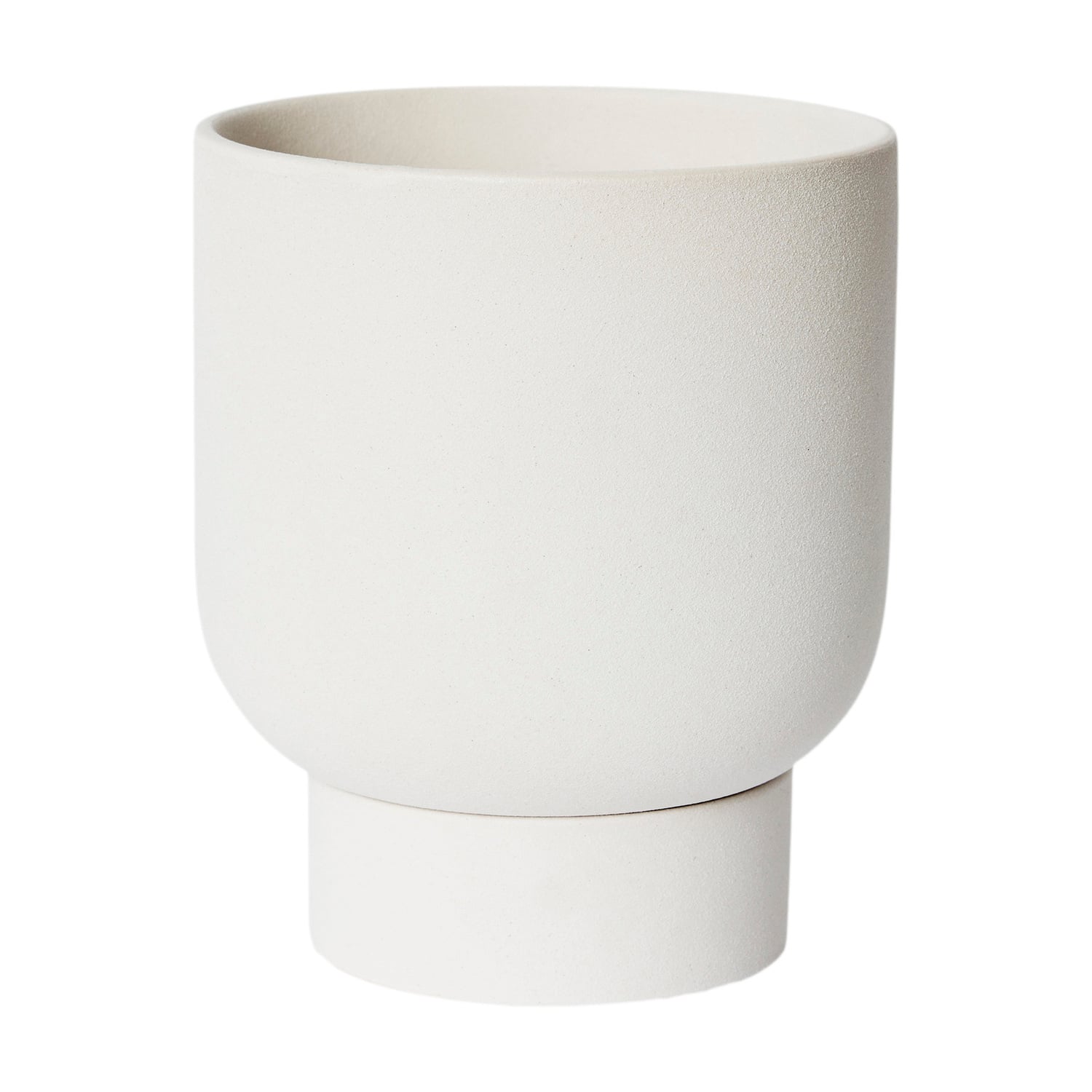 Marzia Ceramic Plant Pot with Saucer