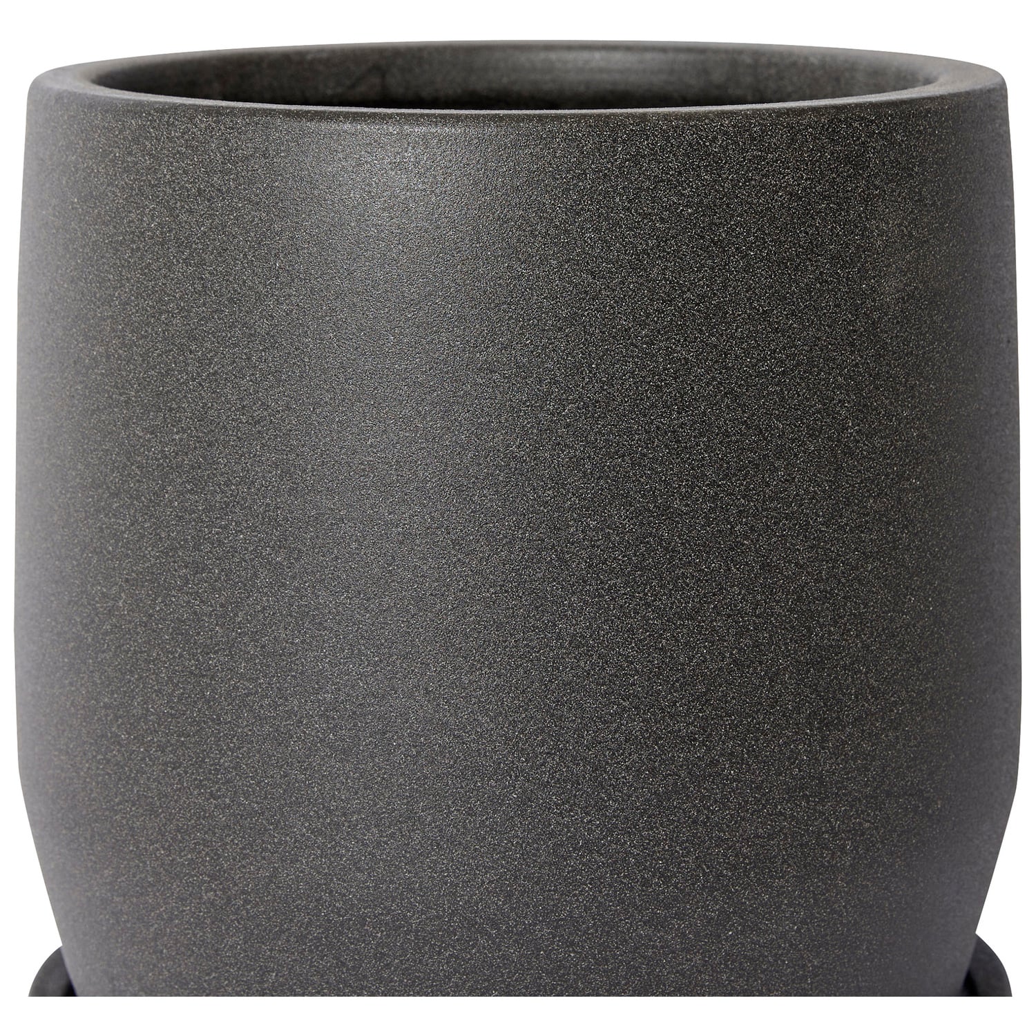 Maxene Ceramic Plant Pot with Saucer