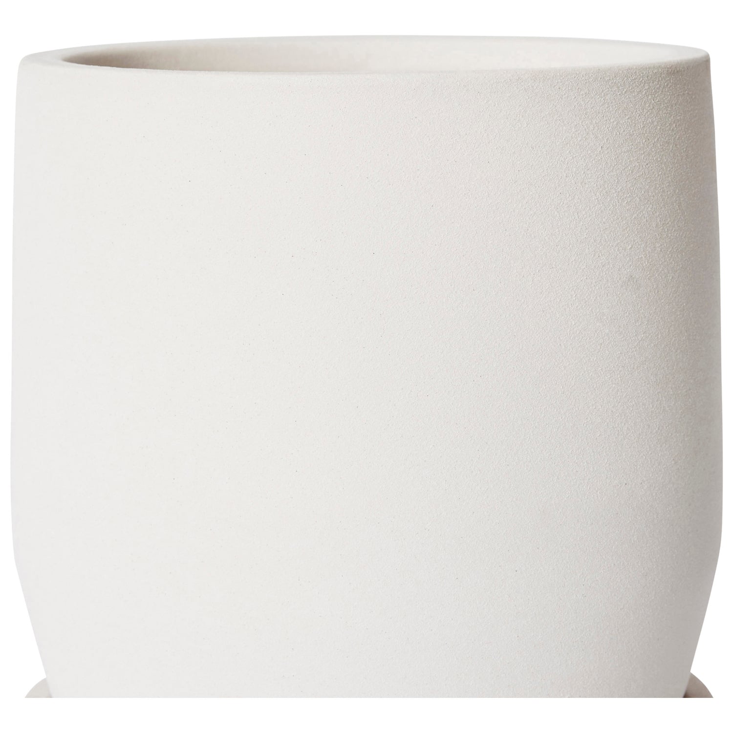 Maxene Ceramic Plant Pot with Saucer