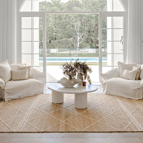 Natural Earth Hand-Loomed Wool-Blend Rug