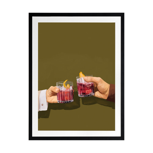 Chin Chin Di Rosso Printed Wall Art