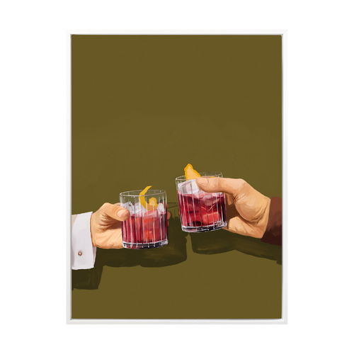 Chin Chin Di Rosso Printed Wall Art