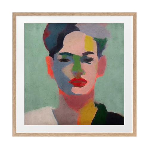 Chromatic Gaze Printed Wall Art