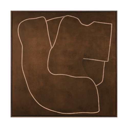 Maze Of Boundaries Printed Wall Art