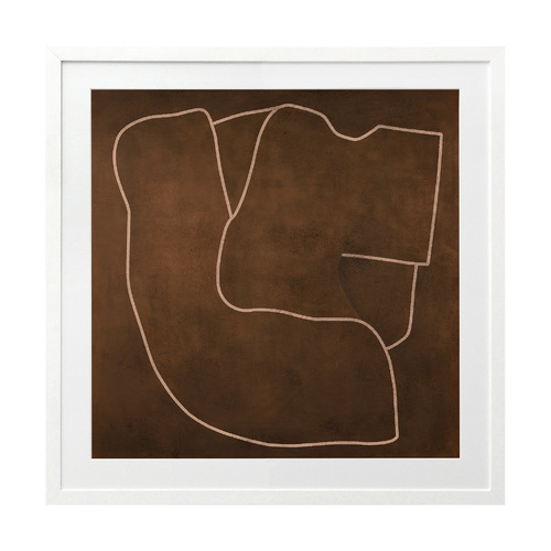 Maze Of Boundaries Printed Wall Art