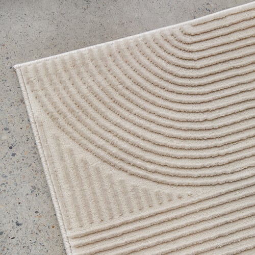 Linen Raking Rug