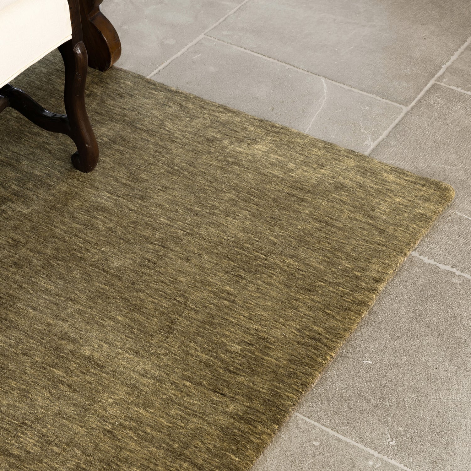 Olive Legacy Hand-Loomed Rug