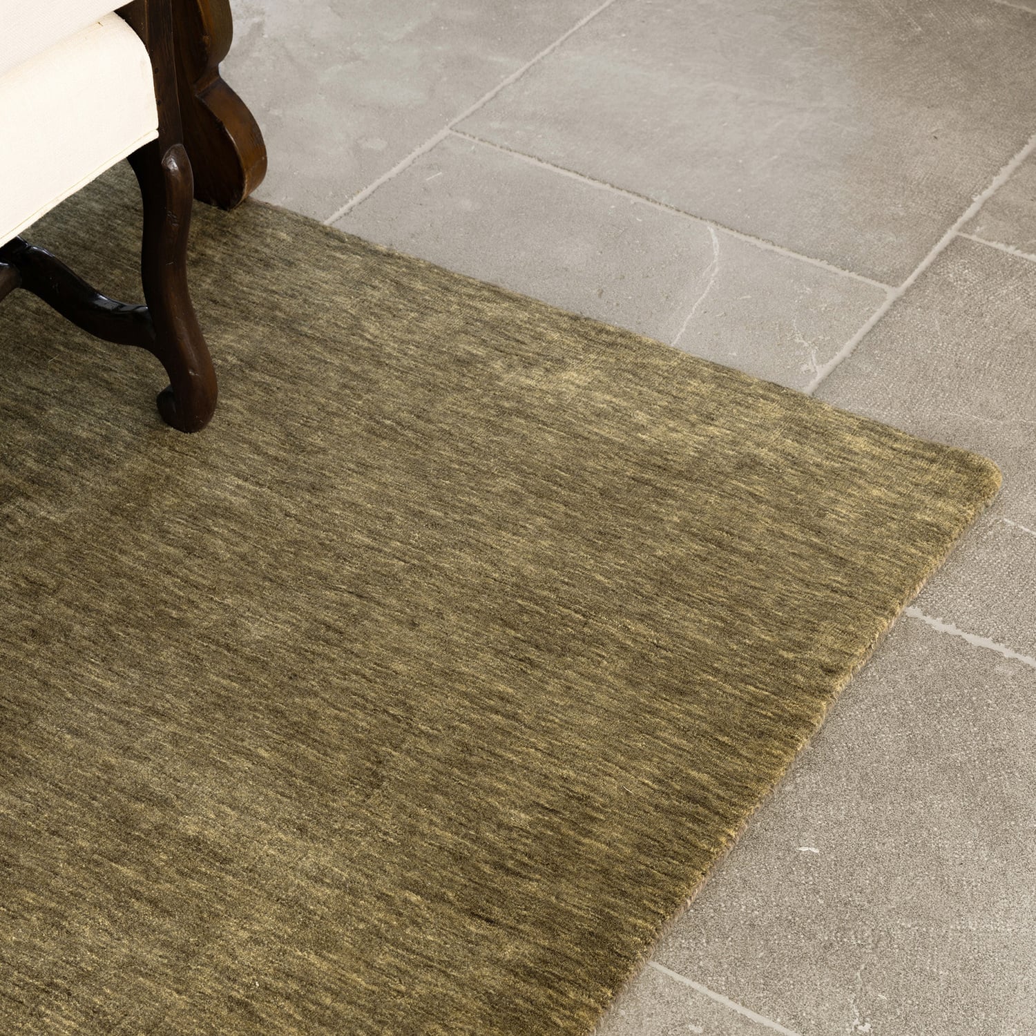 Olive Legacy Hand-Loomed Runner