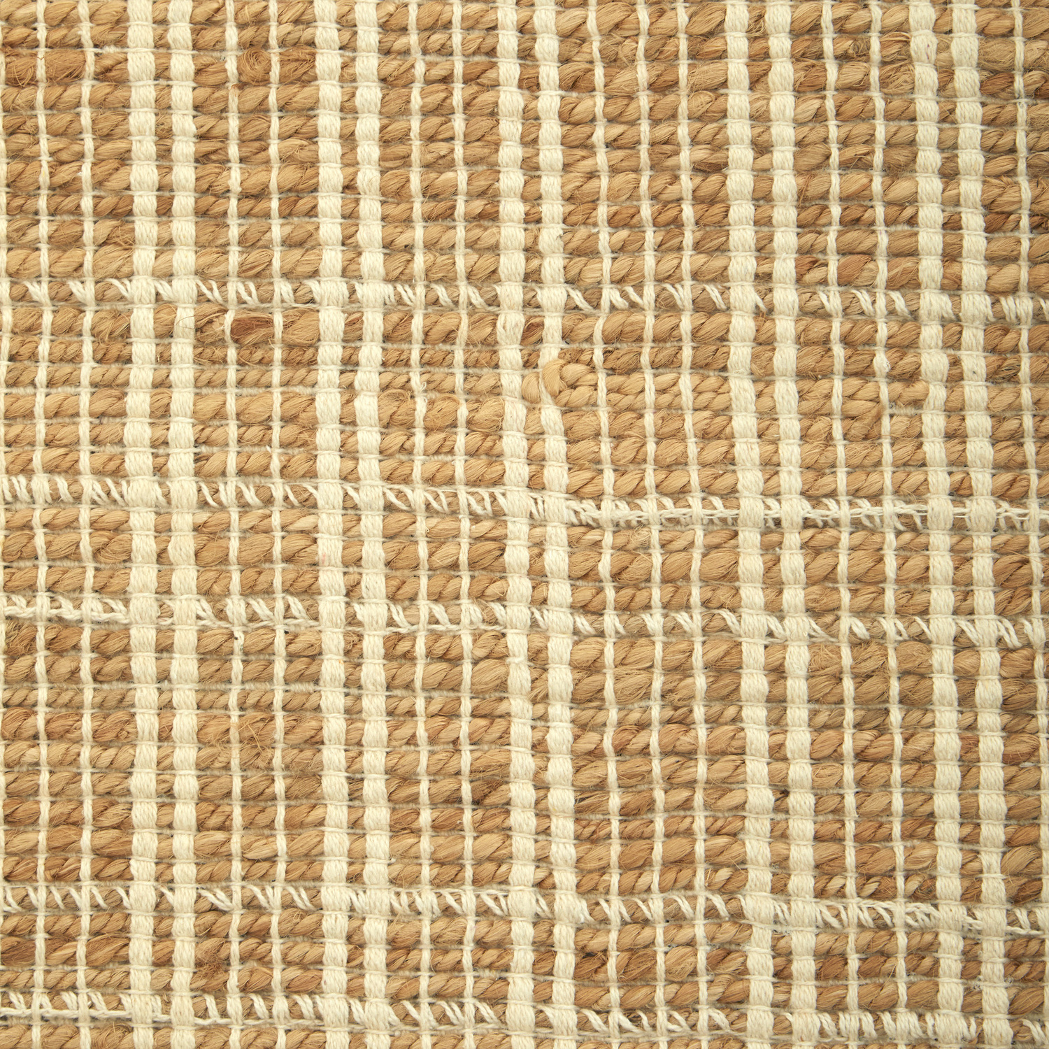 Sandstone Plaid Flat Weave Runner