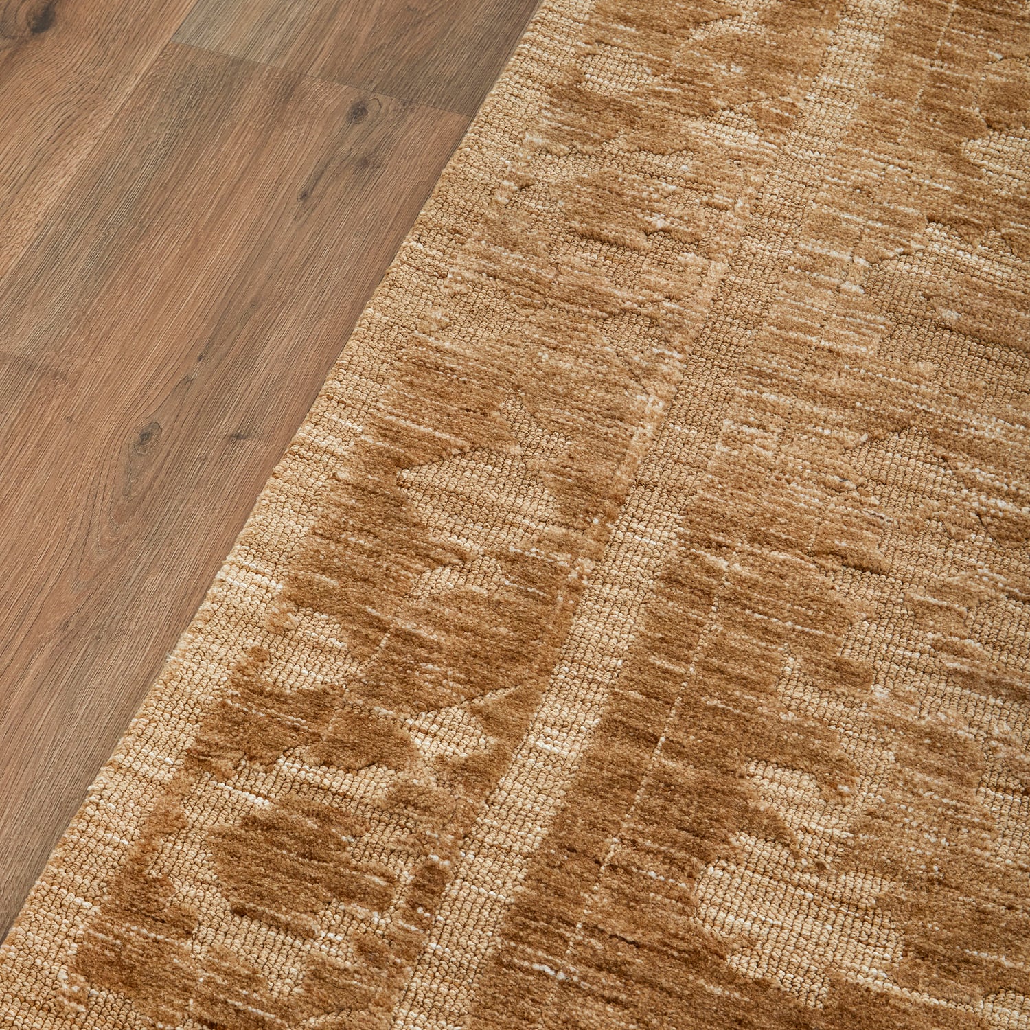 Ginger Malabar Hand-Loomed Runner