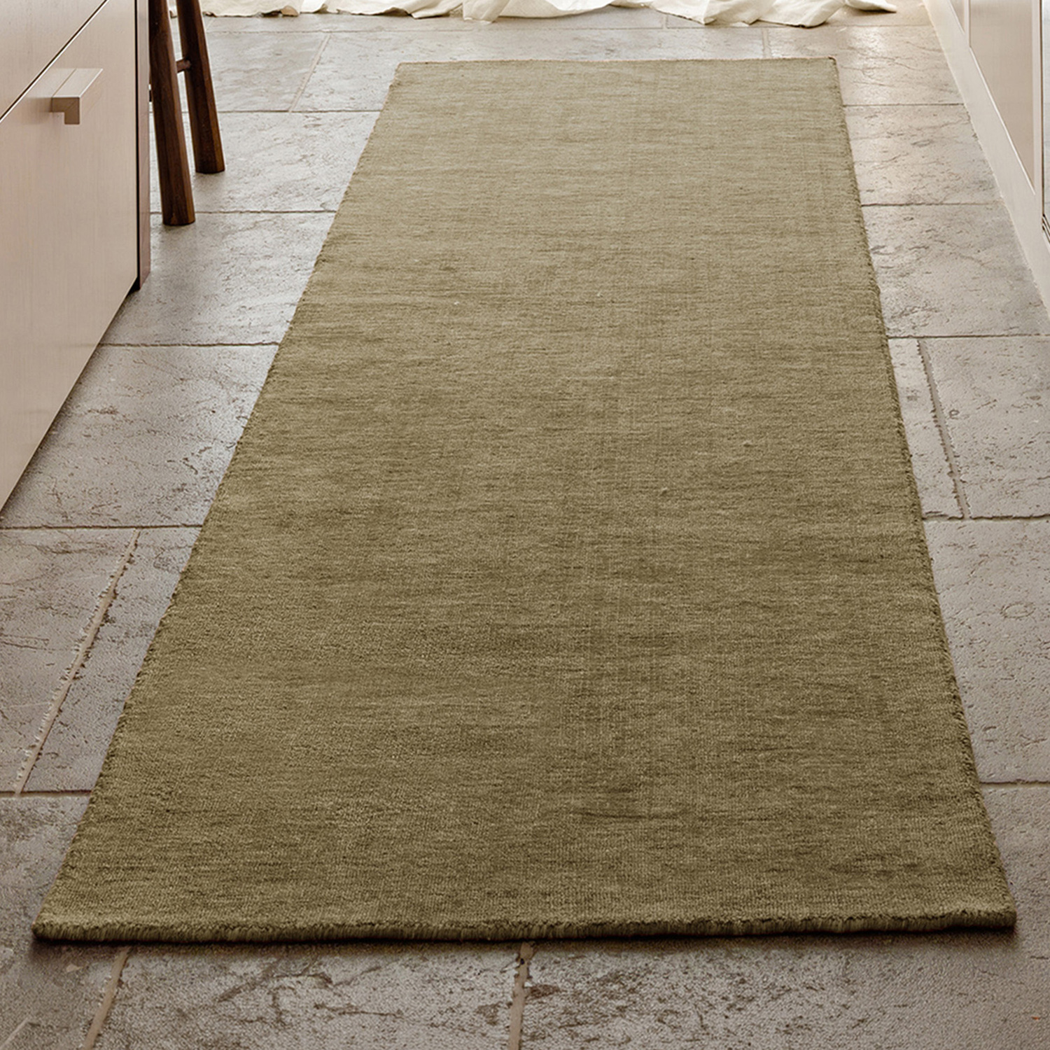 Olive Legacy Hand-Loomed Runner
