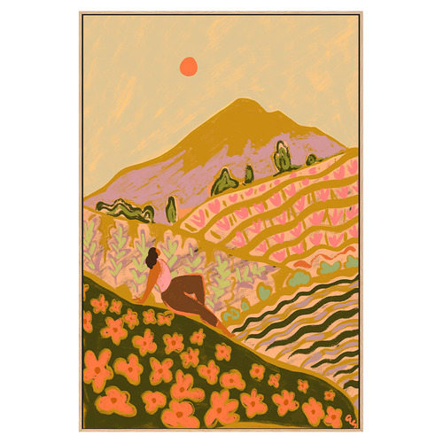 Field of Flowers Printed Wall Art