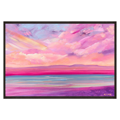 Sunset Beach Printed Wall Art