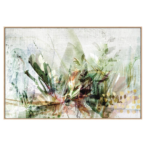 White Garden Printed Wall Art