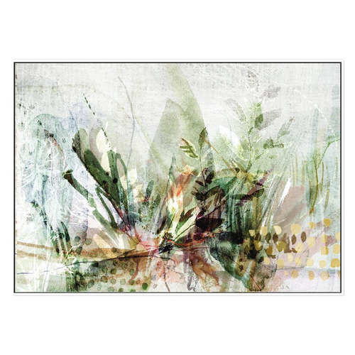 White Garden Printed Wall Art