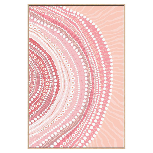 Blooming Female Printed Wall Art