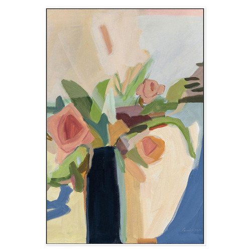 Black Vase Printed Wall Art