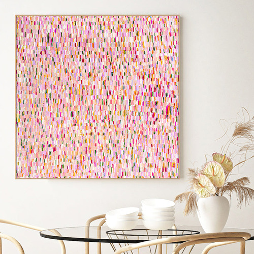 Golden Shower Canvas Wall Art