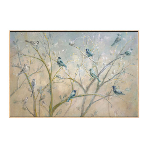 Spring Gathering Canvas Wall Art