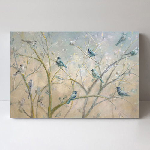 Spring Gathering Canvas Wall Art