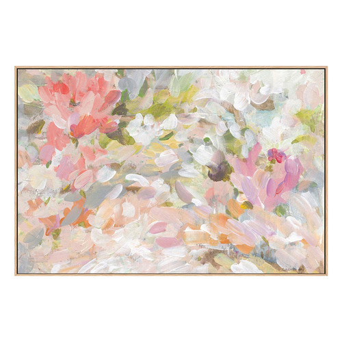 Petal Confetti Canvas Wall Art