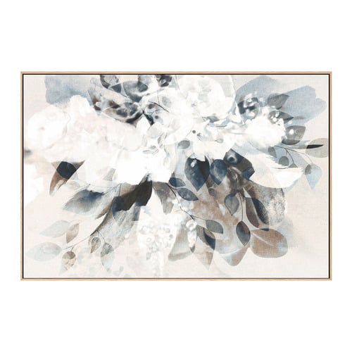 Blue Abstract Canvas Wall Art