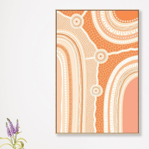 My 3 Pathways Earth Canvas Wall Art