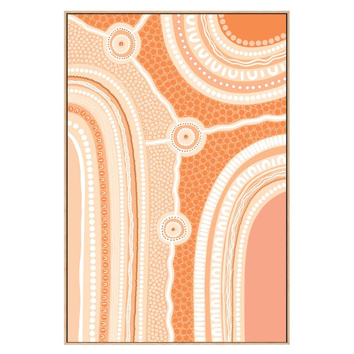 My 3 Pathways Earth Canvas Wall Art