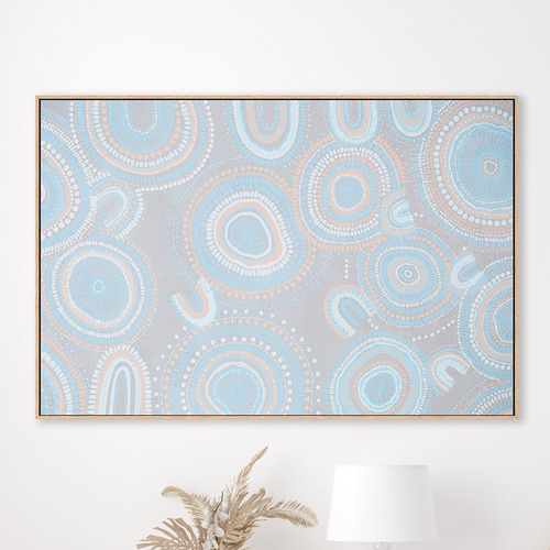 Dancing Bora Rings in the Hills Style A Canvas Wall Art
