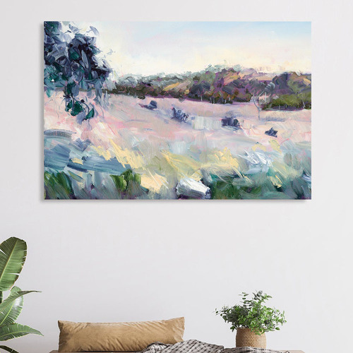 View to Pioneer Park from Cootamundra Hill Canvas Wall Art