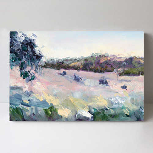 View to Pioneer Park from Cootamundra Hill Canvas Wall Art