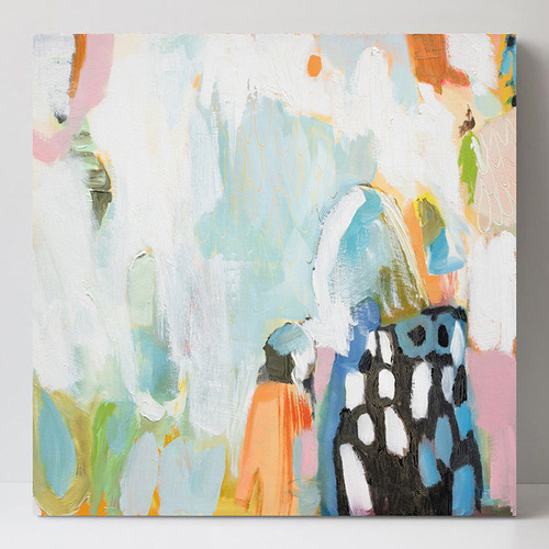 B W Abstract Canvas Wall Art